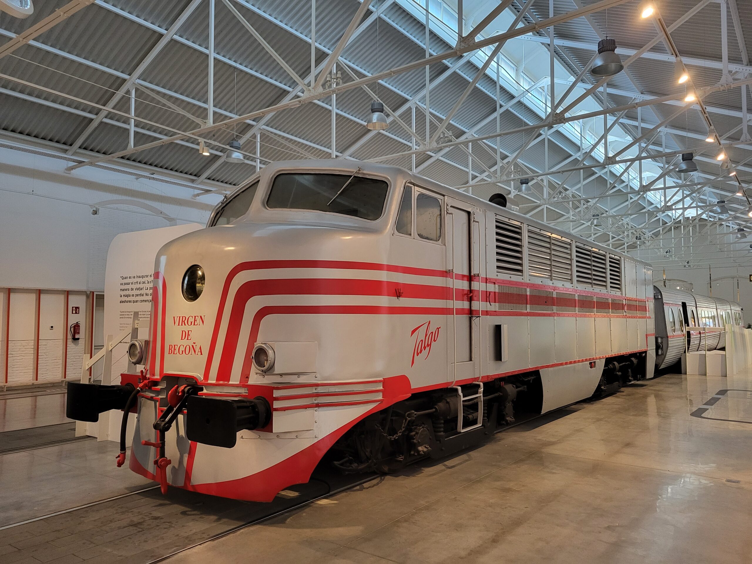 Un viatge en tren pel nou Museu del Ferrocarril de Catalunya